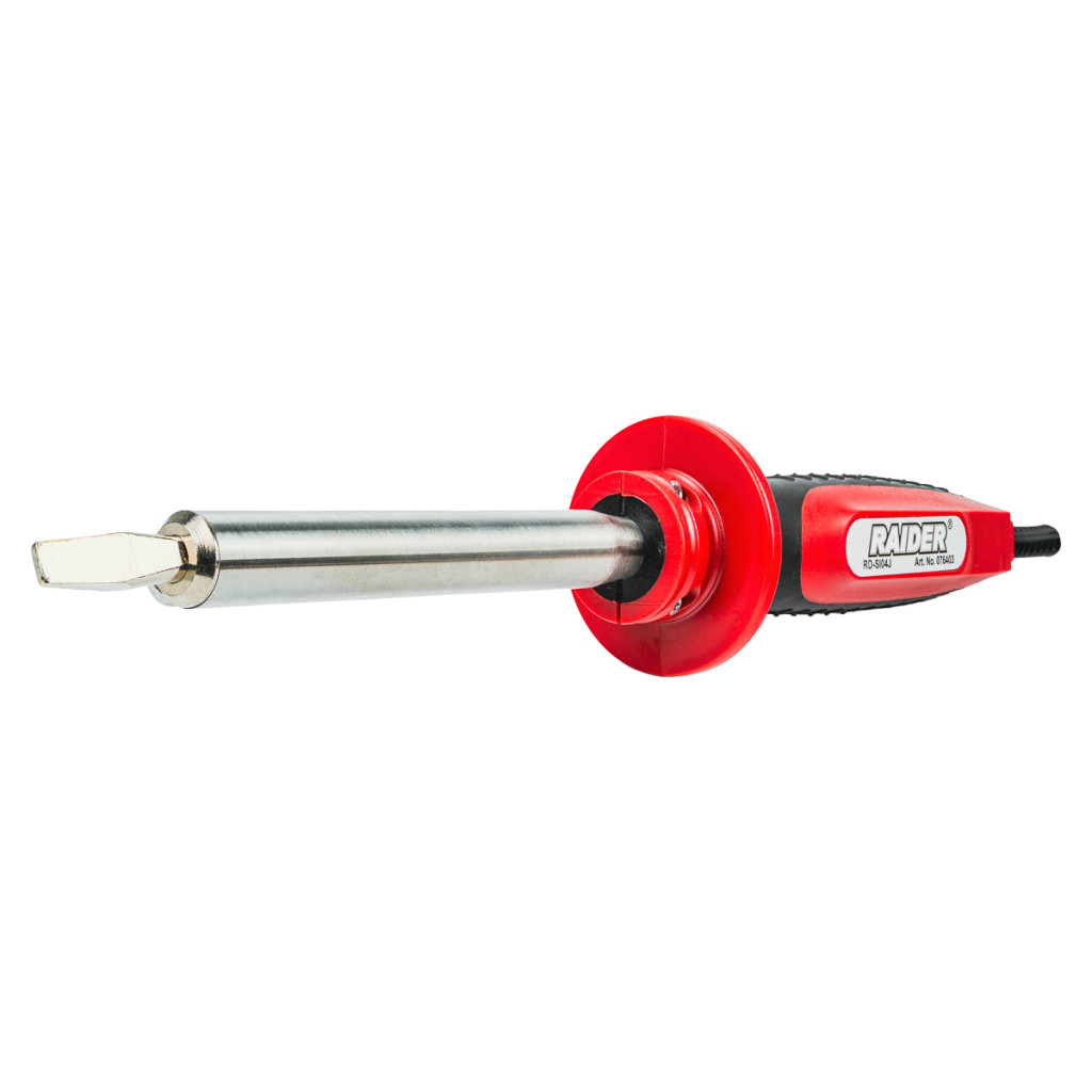 Поялник 60W плосък връх прав RAIDER RD-SI04J – Raider Power Tools – снимка 1