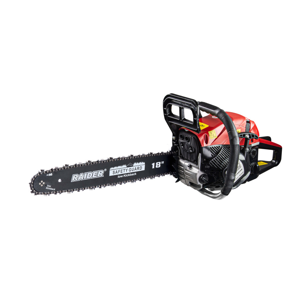 Резачка бензин.450mm(18")2400W .325".058" (1.5mm)72 RAIDER RD-GCS30 – Raider Garden Tools – снимка 1