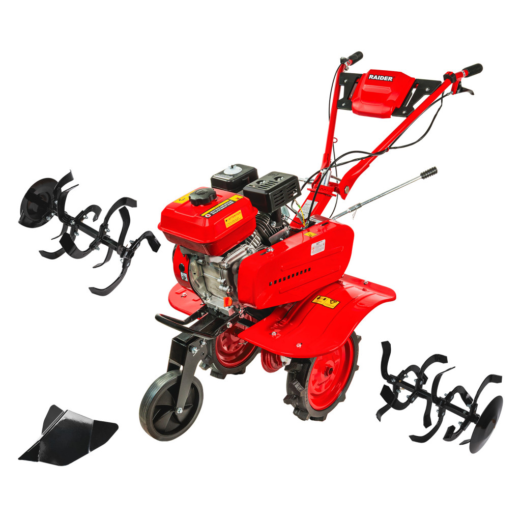 Мотофреза бензинова 5.2kW (7.0hp) 1200mm 2+1 ск. RD-WT14 – Raider Garden Tools – снимка 1