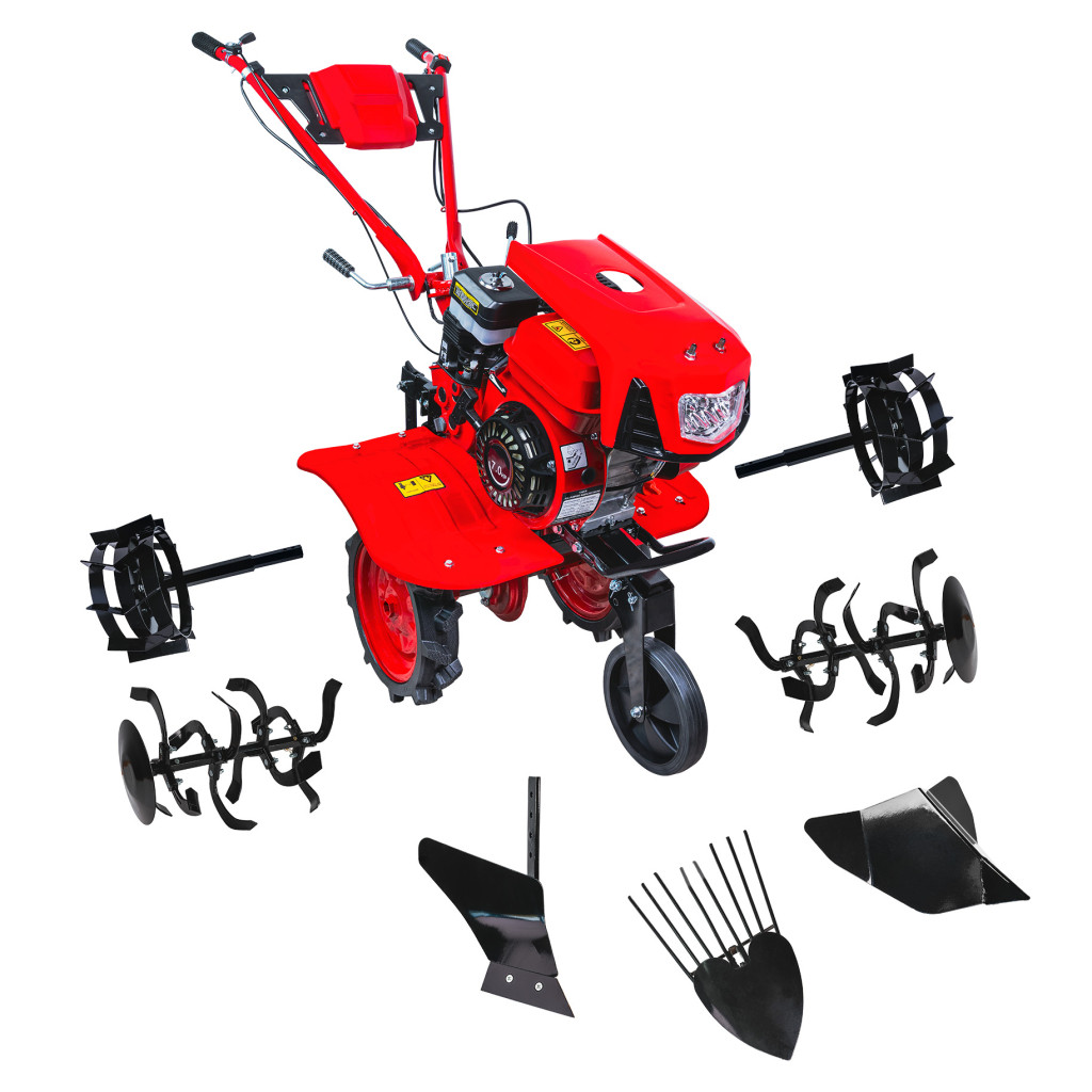 Мотофреза бензинова 5.2kW (7.0hp) 1200mm 2+1 ск. Фар RD-WT15 – Raider Garden Tools – снимка 1