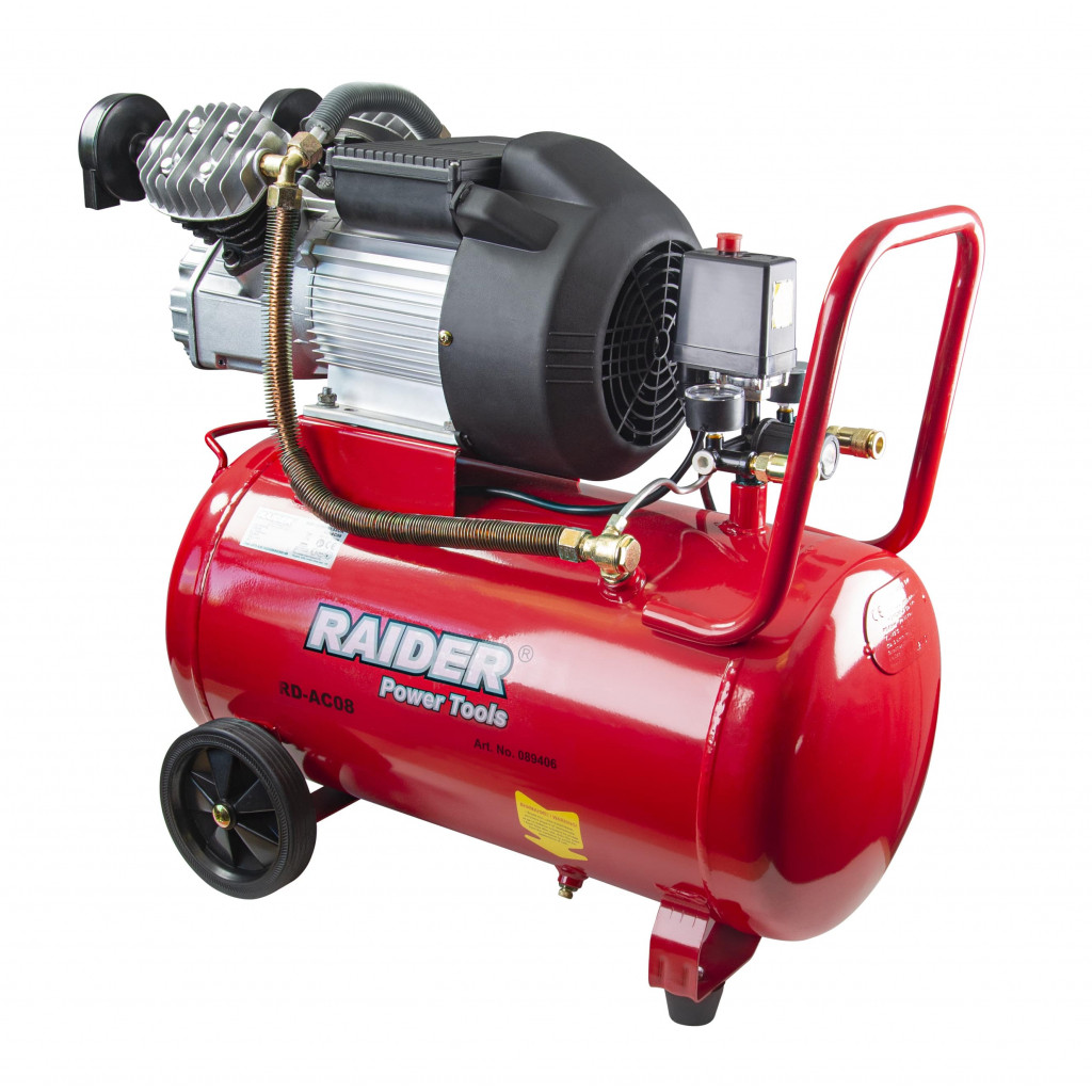 Компресор 50L 2.2kW 356L/min RAIDER RD-AC08