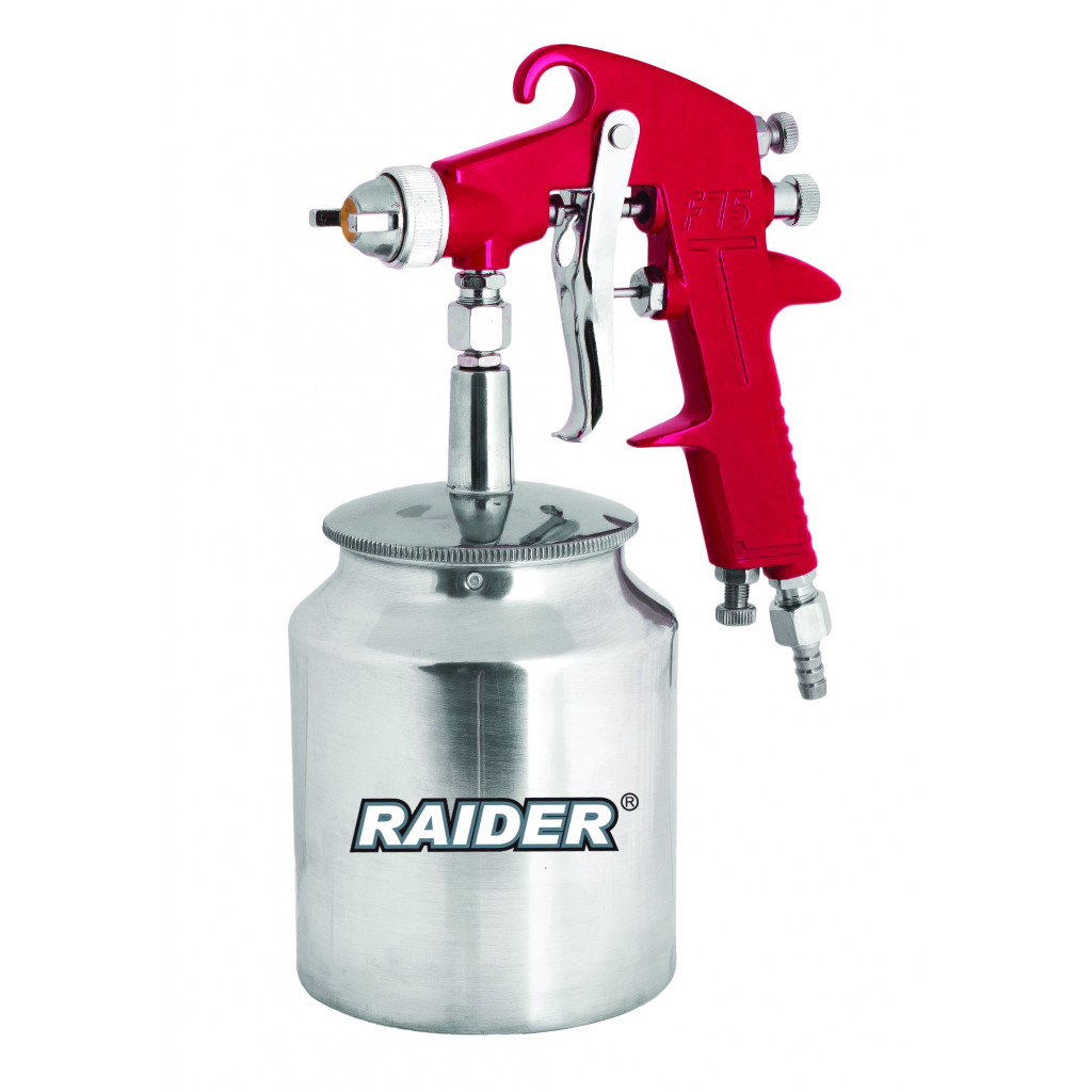 Пистолет за боя долно ø1.5mm 750ml 1/4"RAIDER RD-SG01