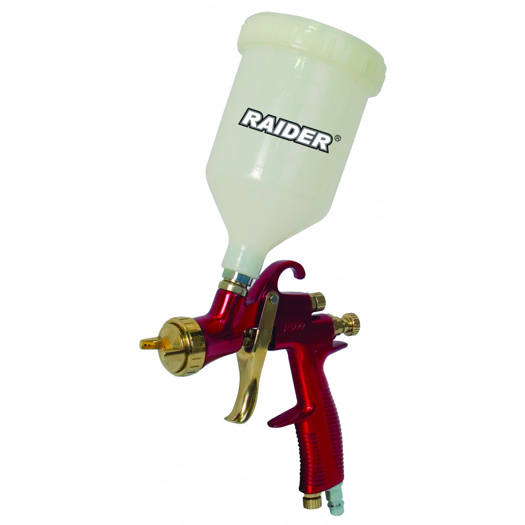 Пистолет за боя горно ø1.5mm 600ml 1/4" RAIDER RD-SG04