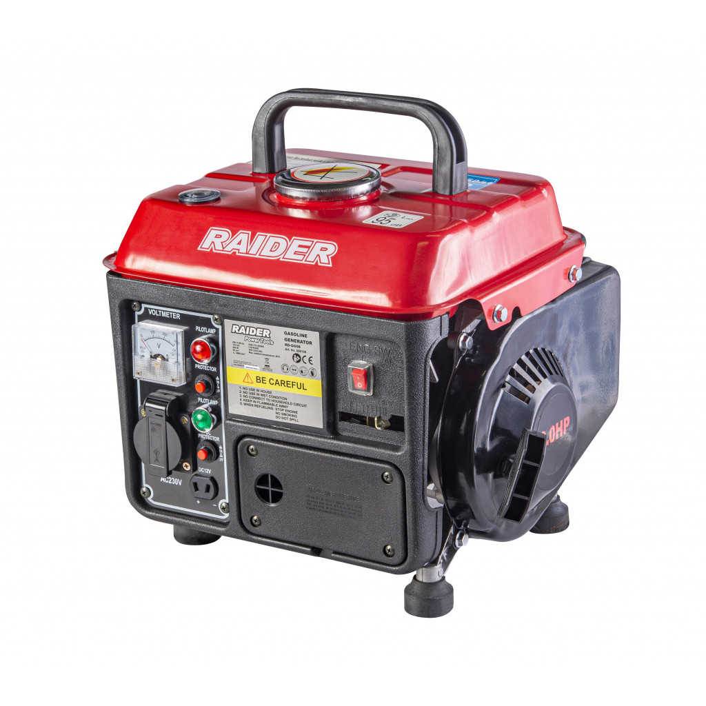 Генератор за ток бензинов двутактов 0.65kW RAIDER RD-GG08 – Raider Power Tools – снимка 1