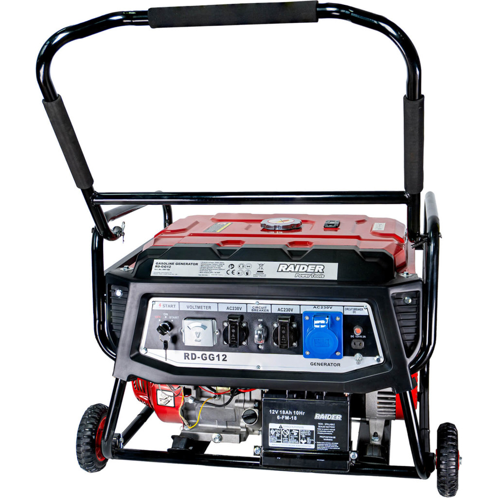Генератор за ток бензинов 7.5kW ел. стартер RAIDER RD-GG12 – Raider Power Tools – снимка 1