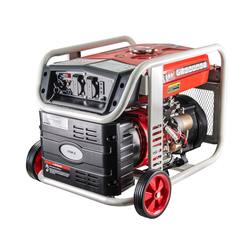 Генератор за ток бензинов 4.5kW инверт. ел. стартер RAIDER RD-GG13 – Raider Power Tools – снимка 1