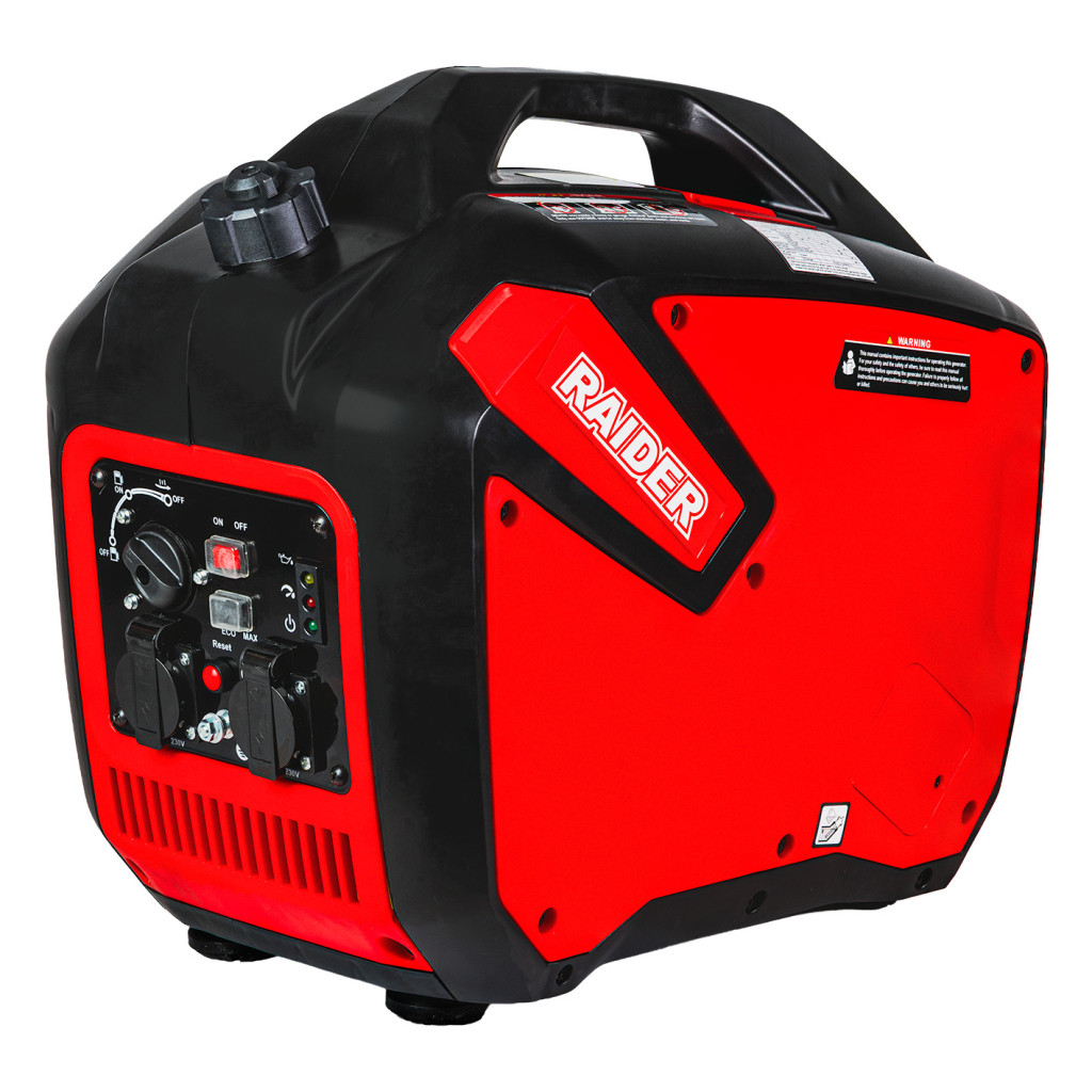 Генератор за ток бензинов 3.2kW инверторен RD-GG19 – Raider Power Tools – снимка 1