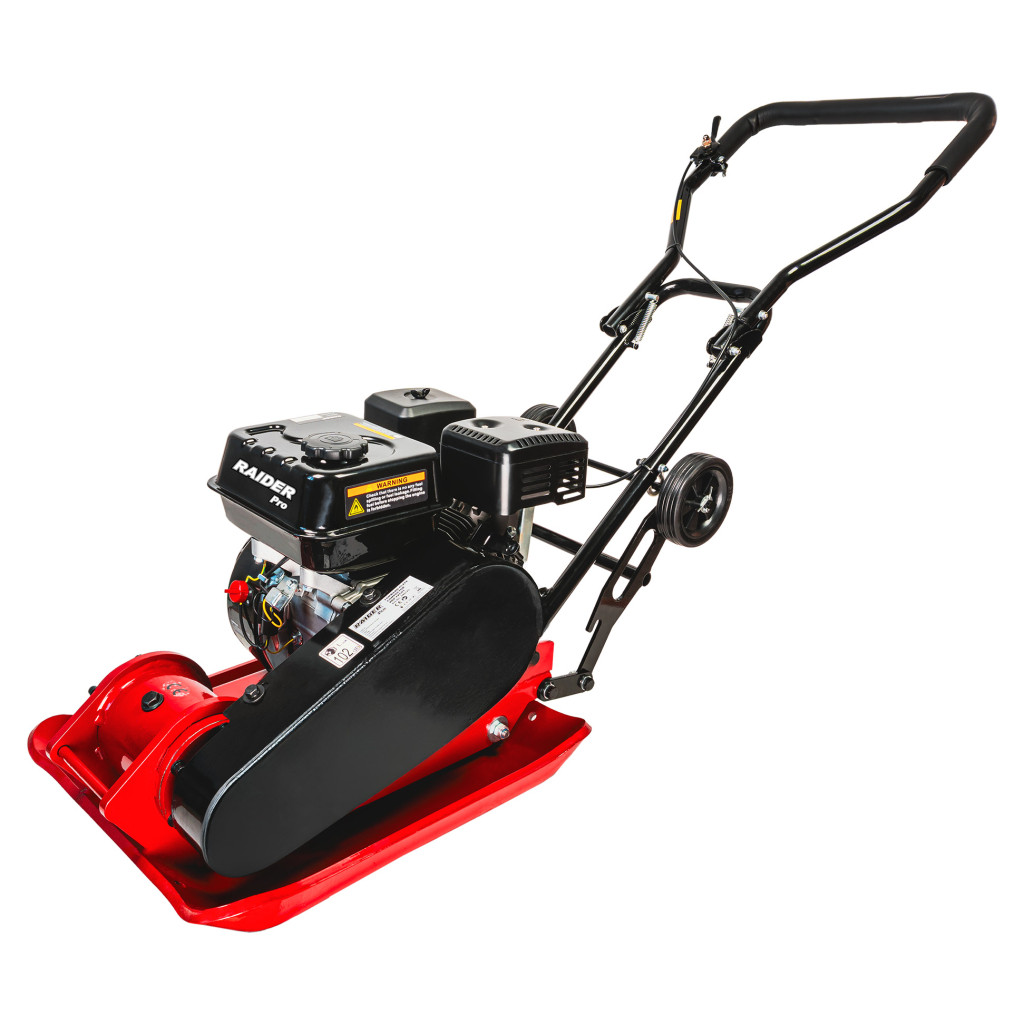 Виброплоча бензинова 16kN 540x480mm 196cc 5,5hp RDP-FPC01 – Raider Pro – снимка 1