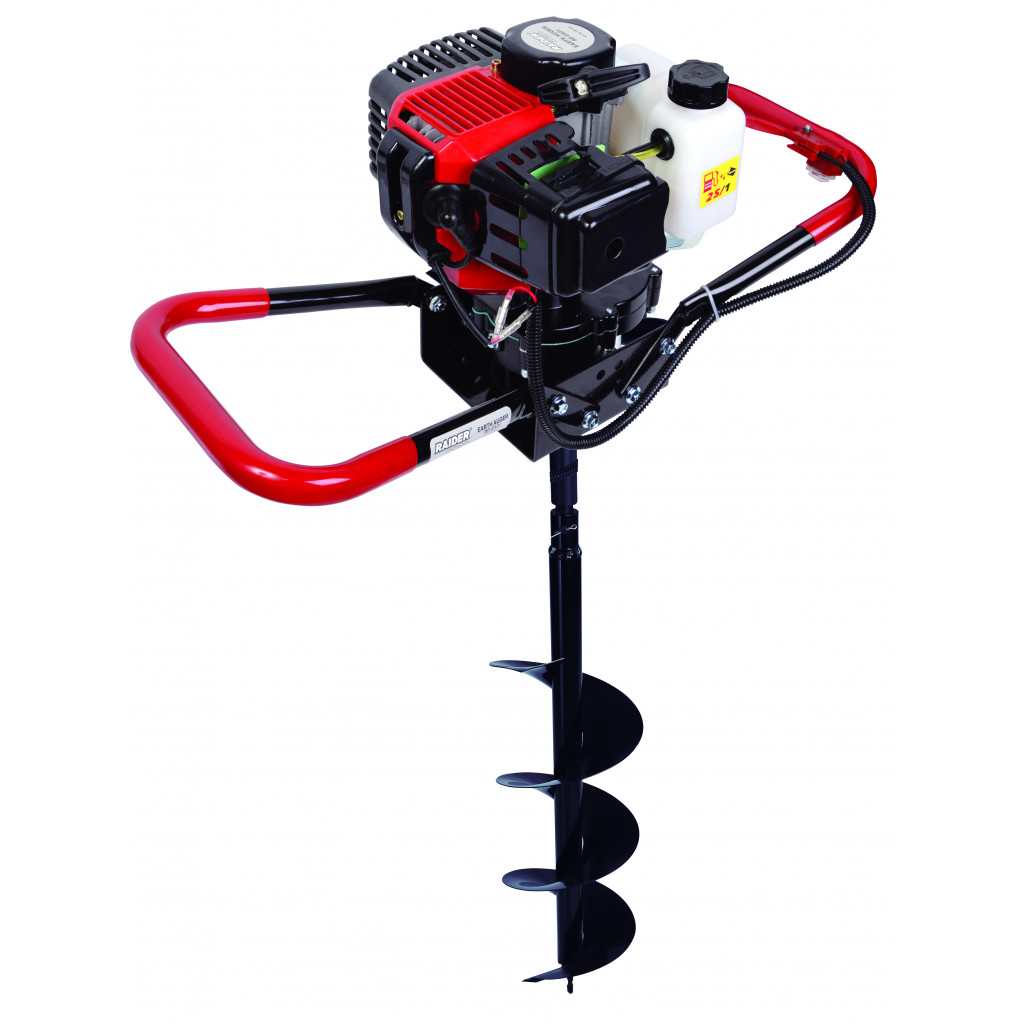 Моторен свредел 1.65kW ø200х820mm RAIDER RD-EA02 – Raider Garden Tools – снимка 1