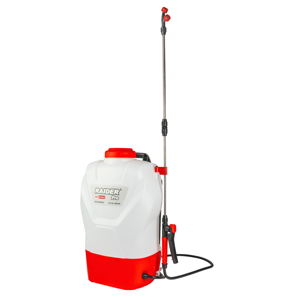 R20 Пръскачка 16L 3bar 2Ah RAIDER PRO RDP-BKMD20 – Raider Garden Tools – снимка 1
