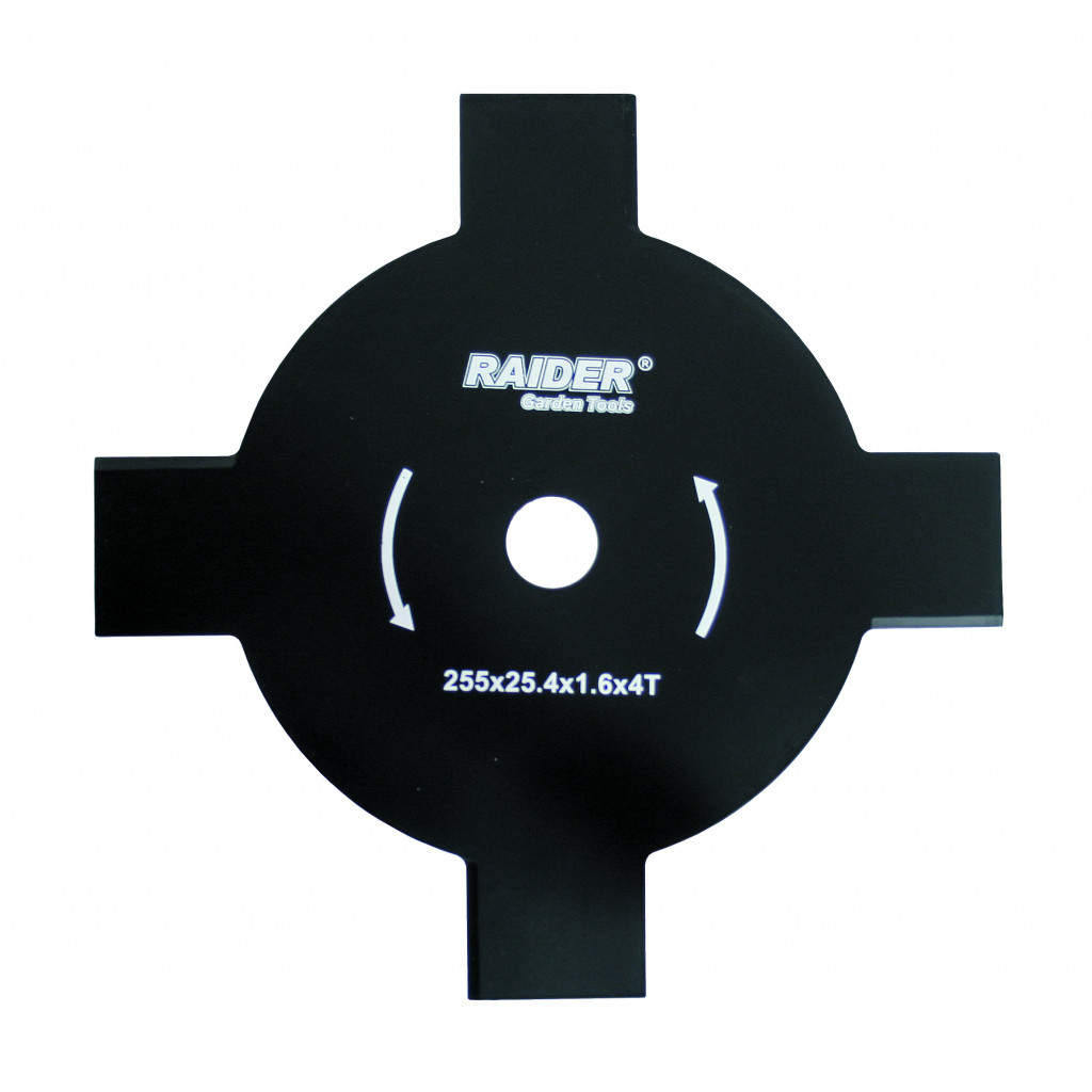 Нож за моторна коса 4 лъча ø255x25.4 mm