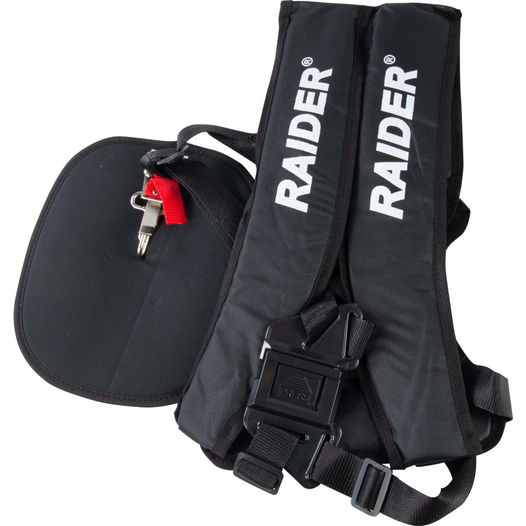 Самар за коса с меки колани черен RD – Raider Garden Tools – снимка 1