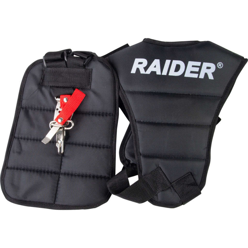 Самар за коса с широки и меки колани черен RD – Raider Garden Tools – снимка 1