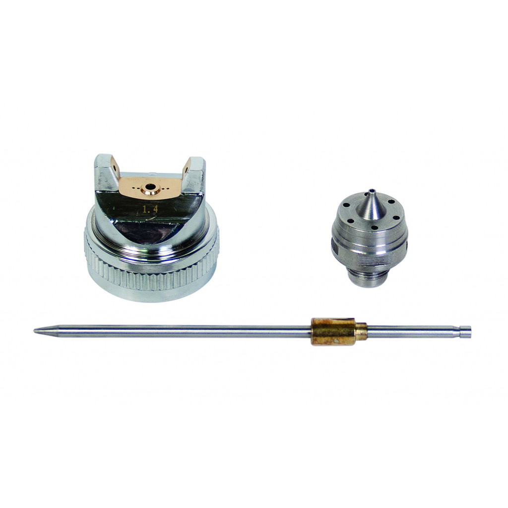 Дюза игла и капачка ø1 4mm за боджийски пистолет RAIDER RD-SG05 – Raider Power Tools – снимка 1