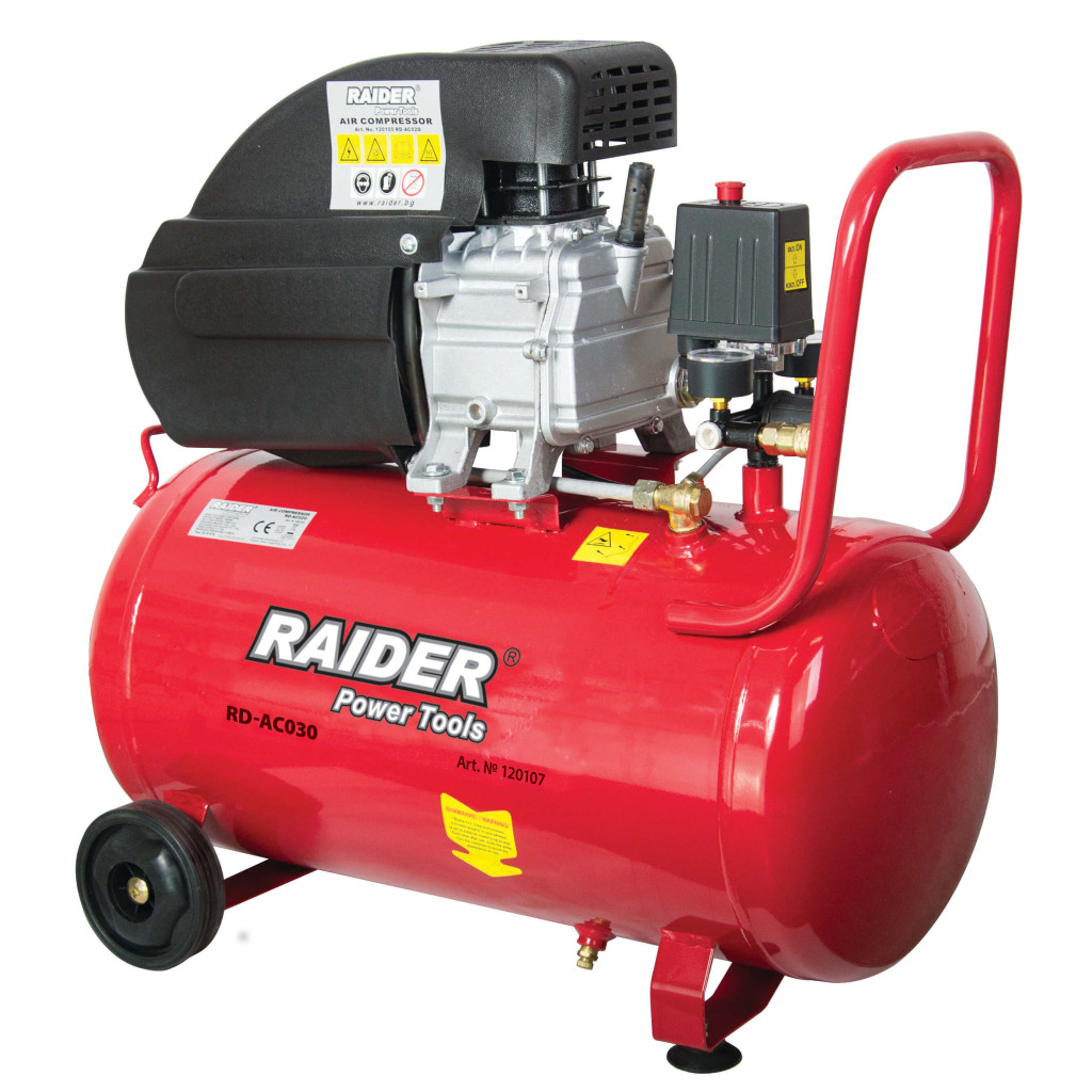 Компресор 50L 1.5kW RAIDER RD-AC02 – Raider Power Tools – снимка 1