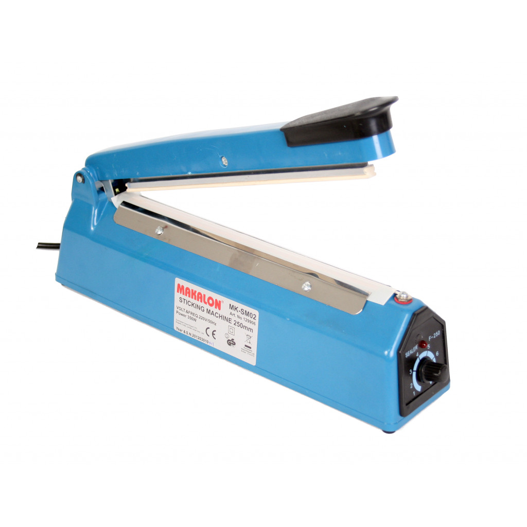 Машина за лепене на полиетилен 250mm 350W MAKALON MK-SM02