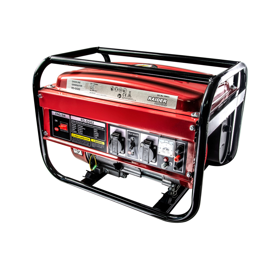 Генератор за ток бензинов 2kW RAIDER RD-GG02 – Raider Power Tools – снимка 1