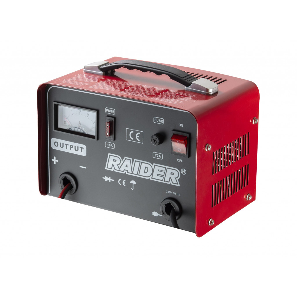 Зарядно за акумулатор 12V 5A RAIDER RD-BC10 – Raider Power Tools – снимка 1