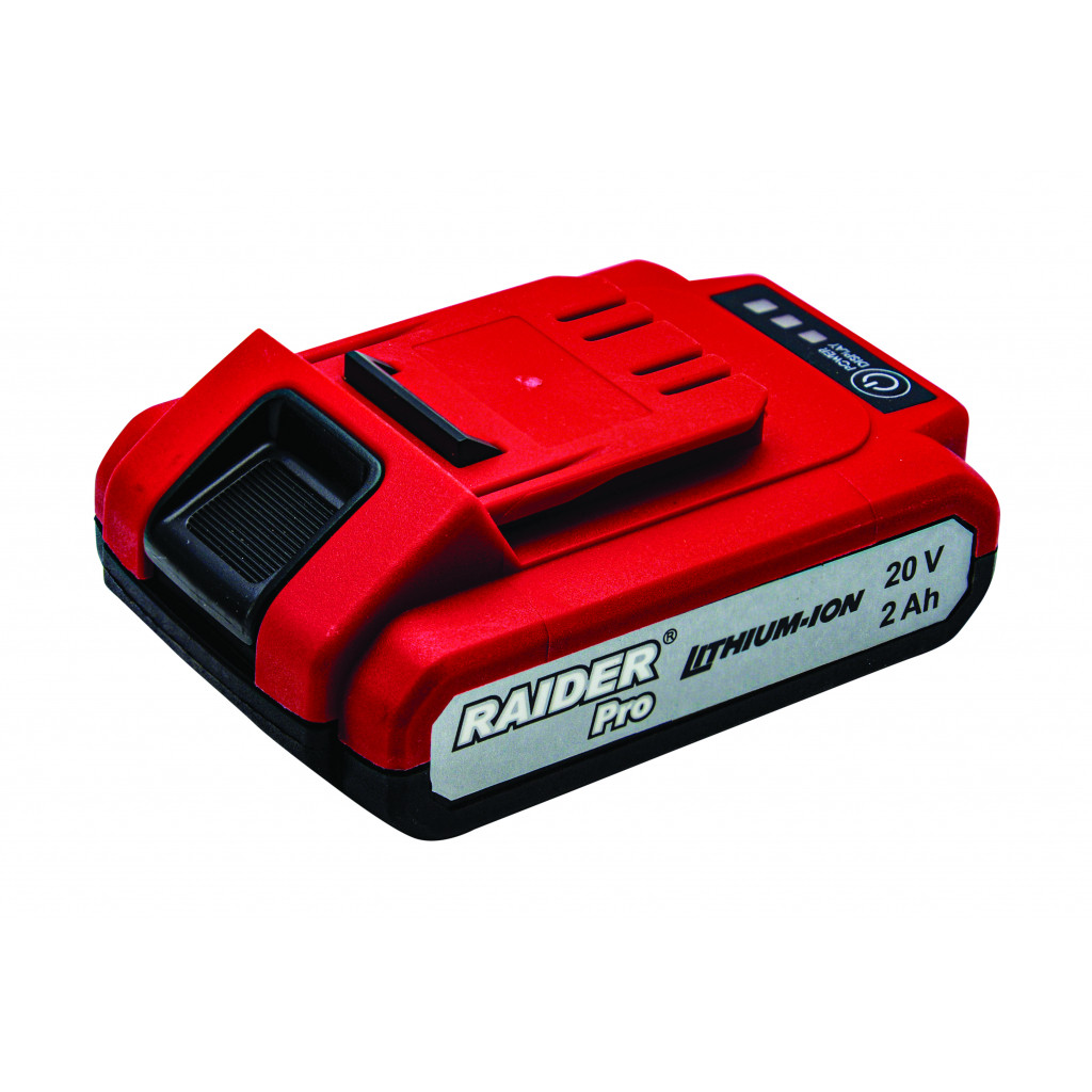 Батерия за акум. бормаш. Li-ion 20V 2Ah RAIDER PRO RDP-CDL21 – Raider Pro – снимка 1