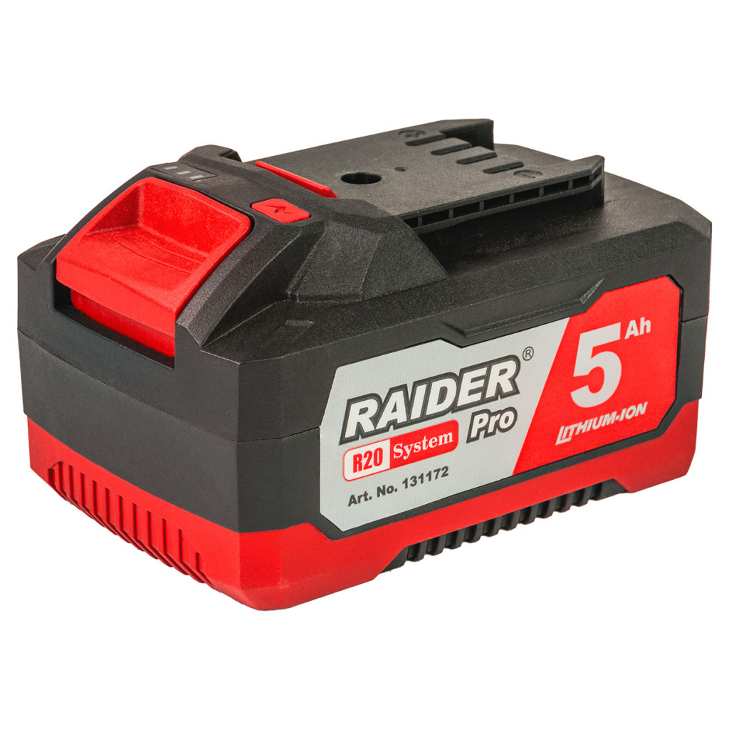 R20 Батерия 20V 5Ah за серията RAIDER PRO RDP-R20 System – Raider Pro – снимка 1
