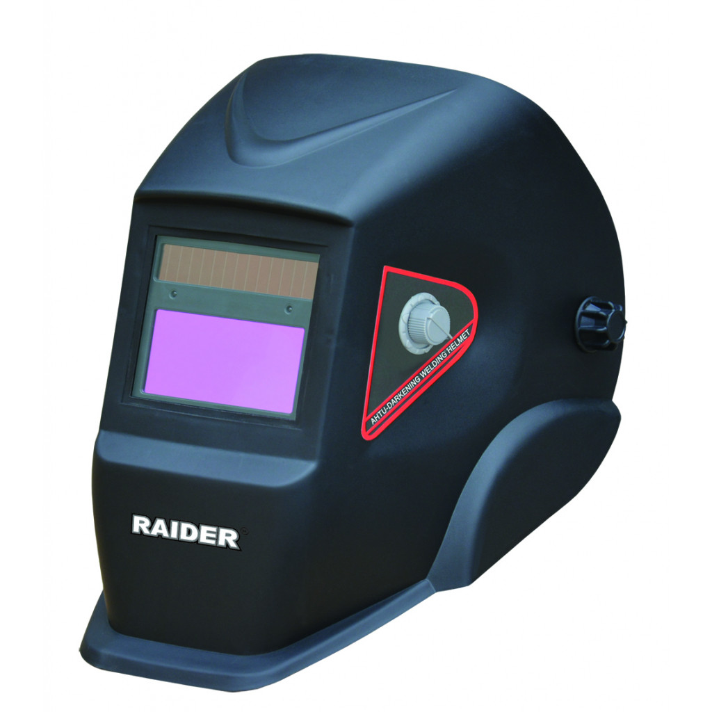 Шлем заваръчен фотосоларен DIN 9-13 RAIDER RD-WH02 – Raider Power Tools – снимка 1