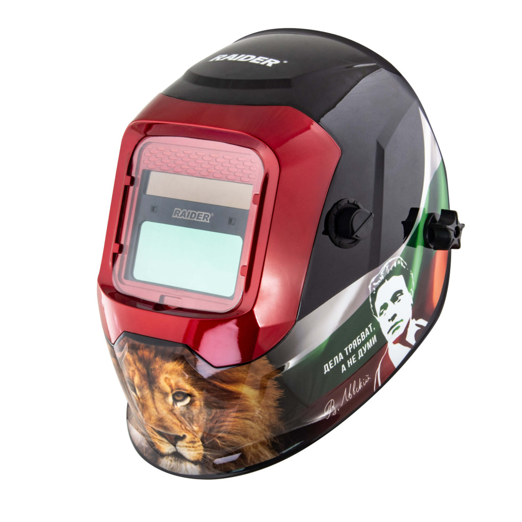 Шлем заваръчен фотосоларен DIN 9-13 дизайн RAIDER RD-WH03 – Raider Power Tools – снимка 1