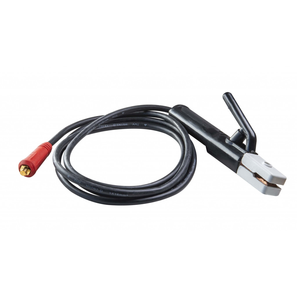 Електрододържател с кабел 16mm2 3m и конектор к-т – Raider Power Tools – снимка 1