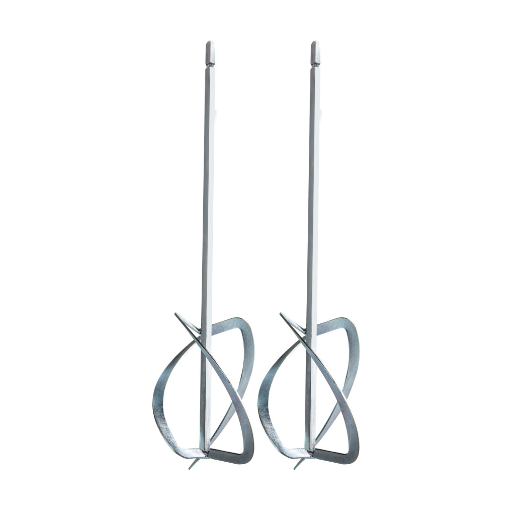 Бъркалки поцинковани ø125x600xHEX13mm к-т – Raider Power Tools – снимка 1