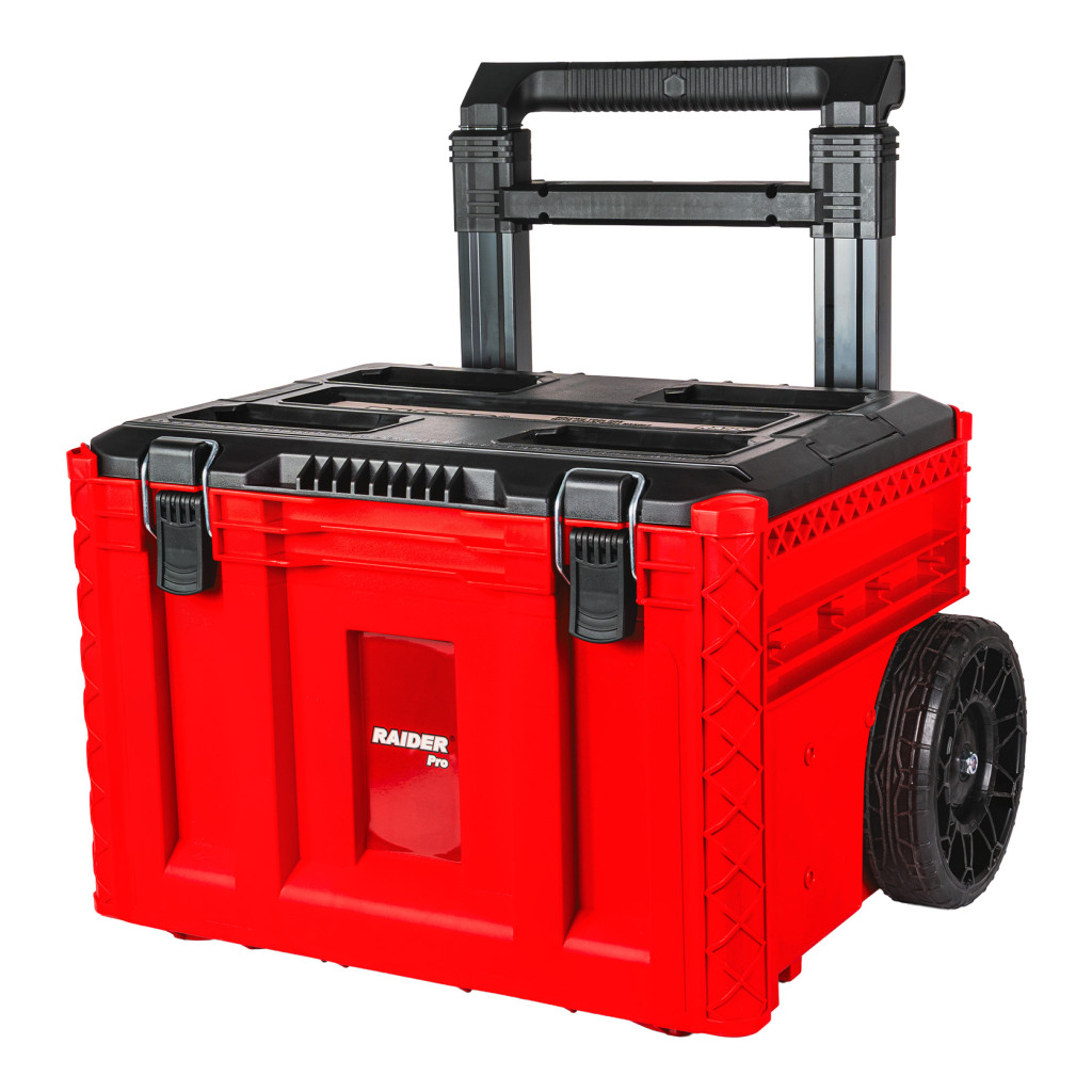 Куфар за инструменти с колела сгъваема дръжка IP65 RDP-MSS1 – Raider Pro – снимка 1