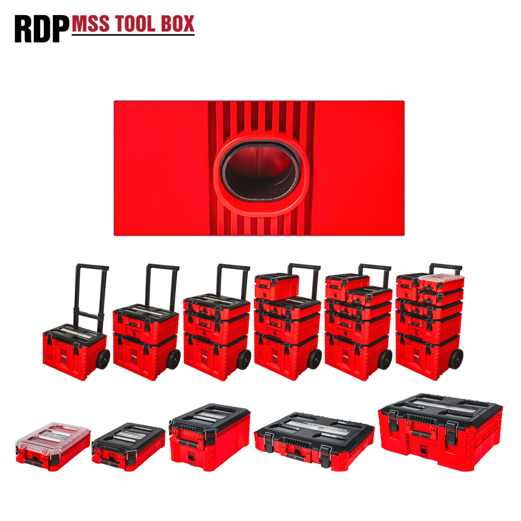 Модулна система 556x1120x424mm с колела IP65 RDP-MSS7 – Raider Pro – снимка 1