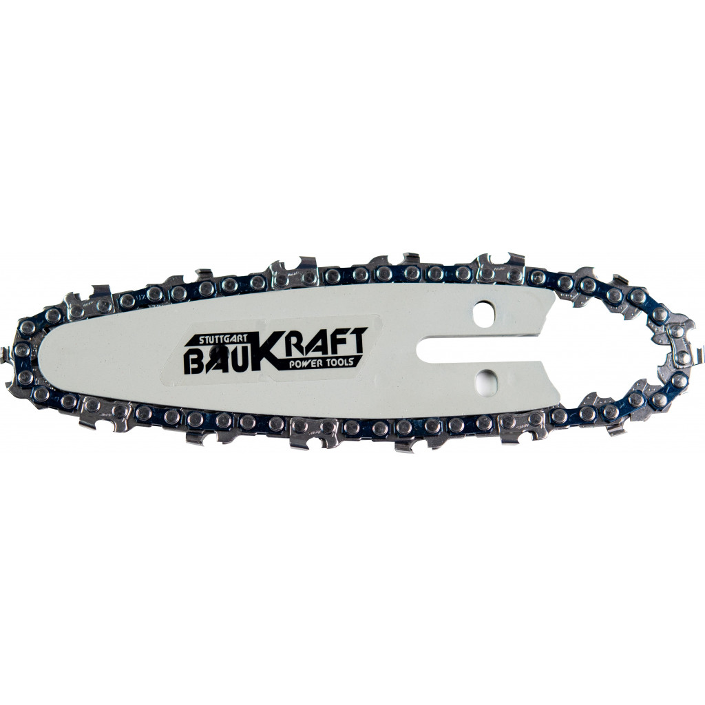 Шина с верига, к-т за верижен трион 100mm за BAUKRAFT BK-GP22 – Baukraft – снимка 1