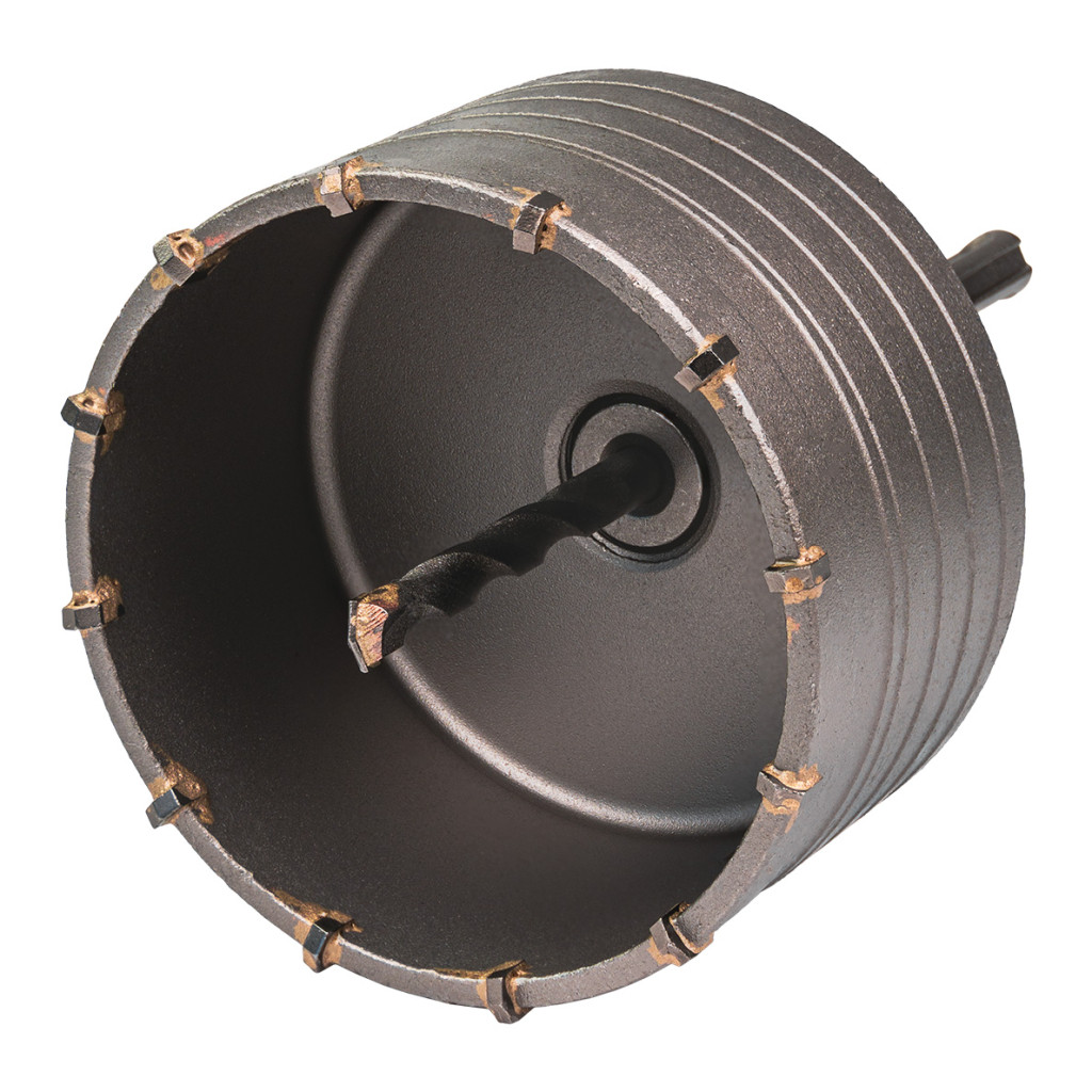 Боркорона за бетон ø100mm с водач SDS-plus – Raider Power Tools – снимка 1