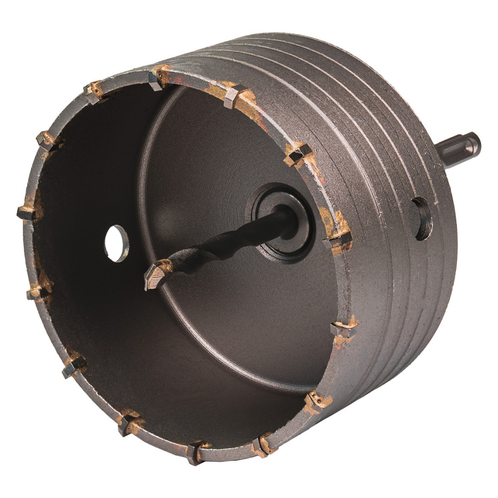 Боркорона за бетон ø110mm с водач SDS-plus – Raider Power Tools – снимка 1