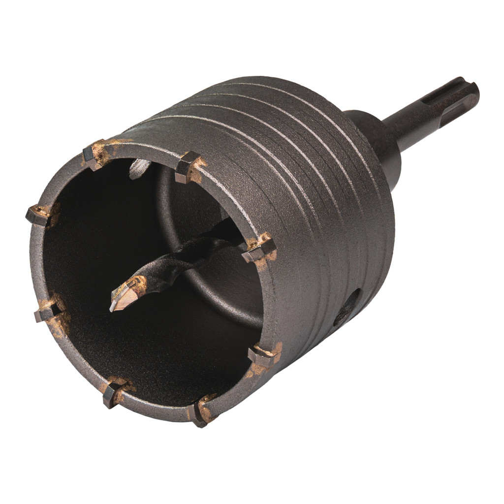 Боркорона за бетон Ø68mm с водач SDS-plus и свредло – Raider Power Tools – снимка 1