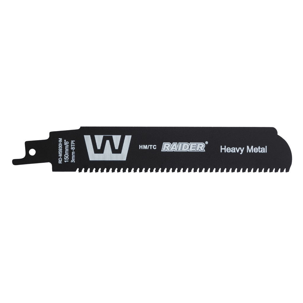 Нож за саблен трион за метал 150mm 3mm 8TPI RAIDER RD-MS930HM – Raider Power Tools – снимка 1