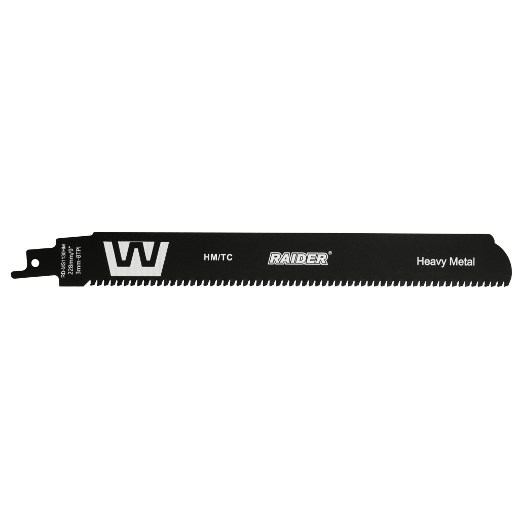 Нож за саблен трион за метал 228mm 3mm 8TPI RAIDER RD-MS1130HM – Raider Power Tools – снимка 1