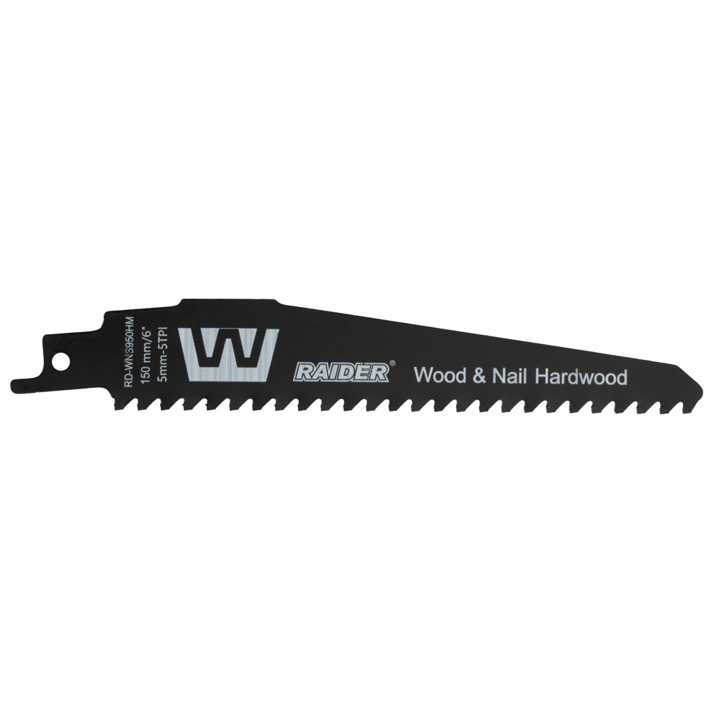 Нож за саблен трион W&N 150mm 5mm 5TPI RAIDER RD-WNS950HM – Raider Power Tools – снимка 1