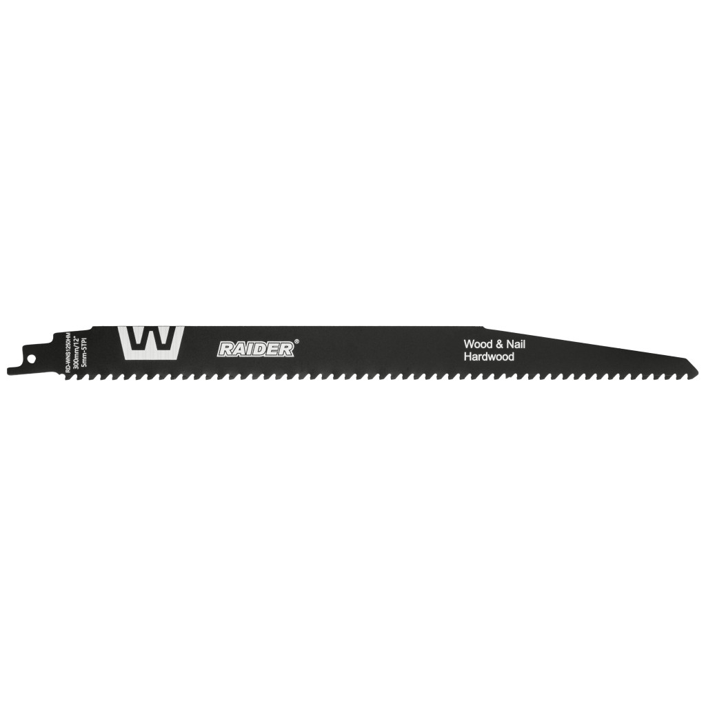 Нож за саблен трион W&N 300mm 5mm 5TPI RAIDER RD-WNS1250HM – Raider Power Tools – снимка 1