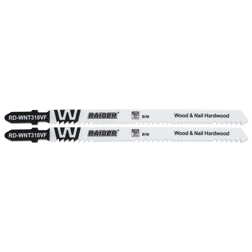 Нож за зеге BIM W&N 130mm 1.8-2.6mm 10-14TPI 2бр RAIDER RD-WNT318VF – Raider Power Tools – снимка 1