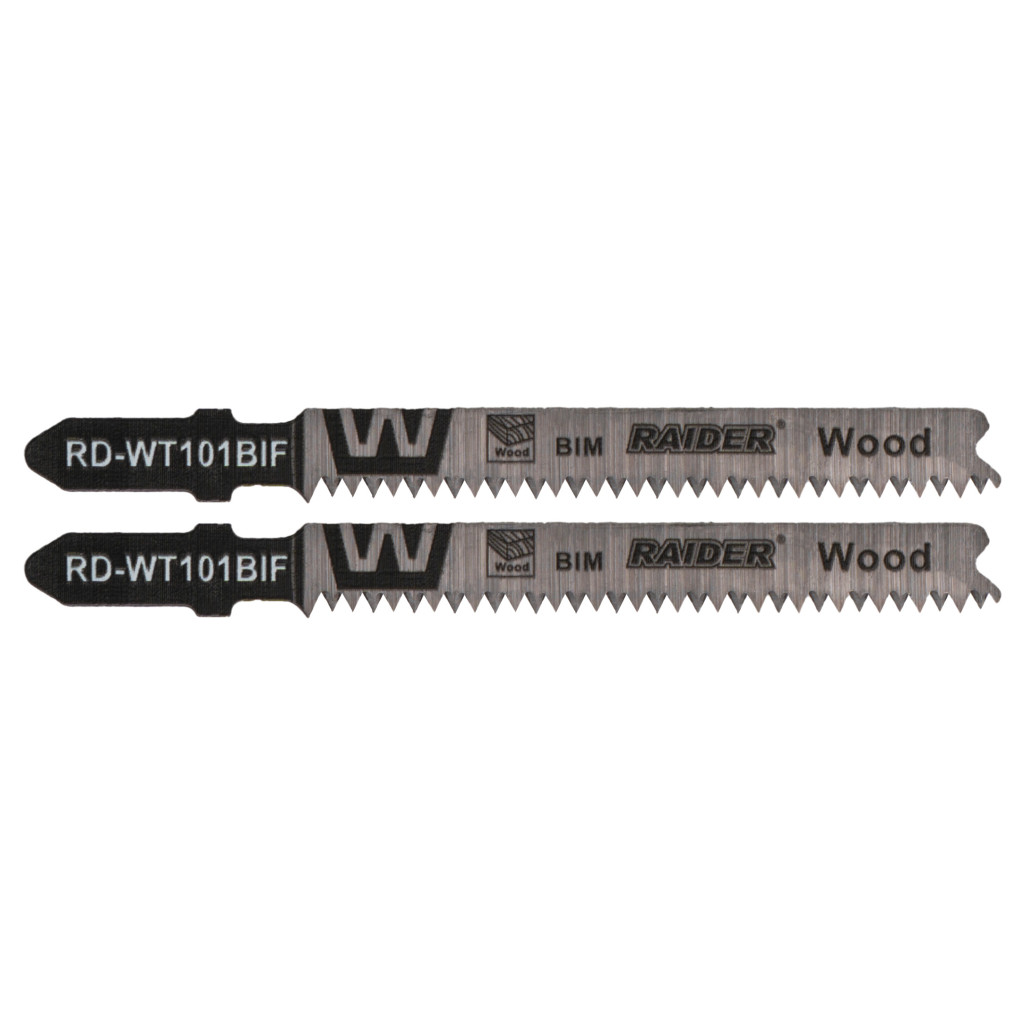 Нож за зеге BIM дърво 80mm 1.7mm 15TPI 2бр. RAIDER RD-WT101BIF – Raider Power Tools – снимка 1