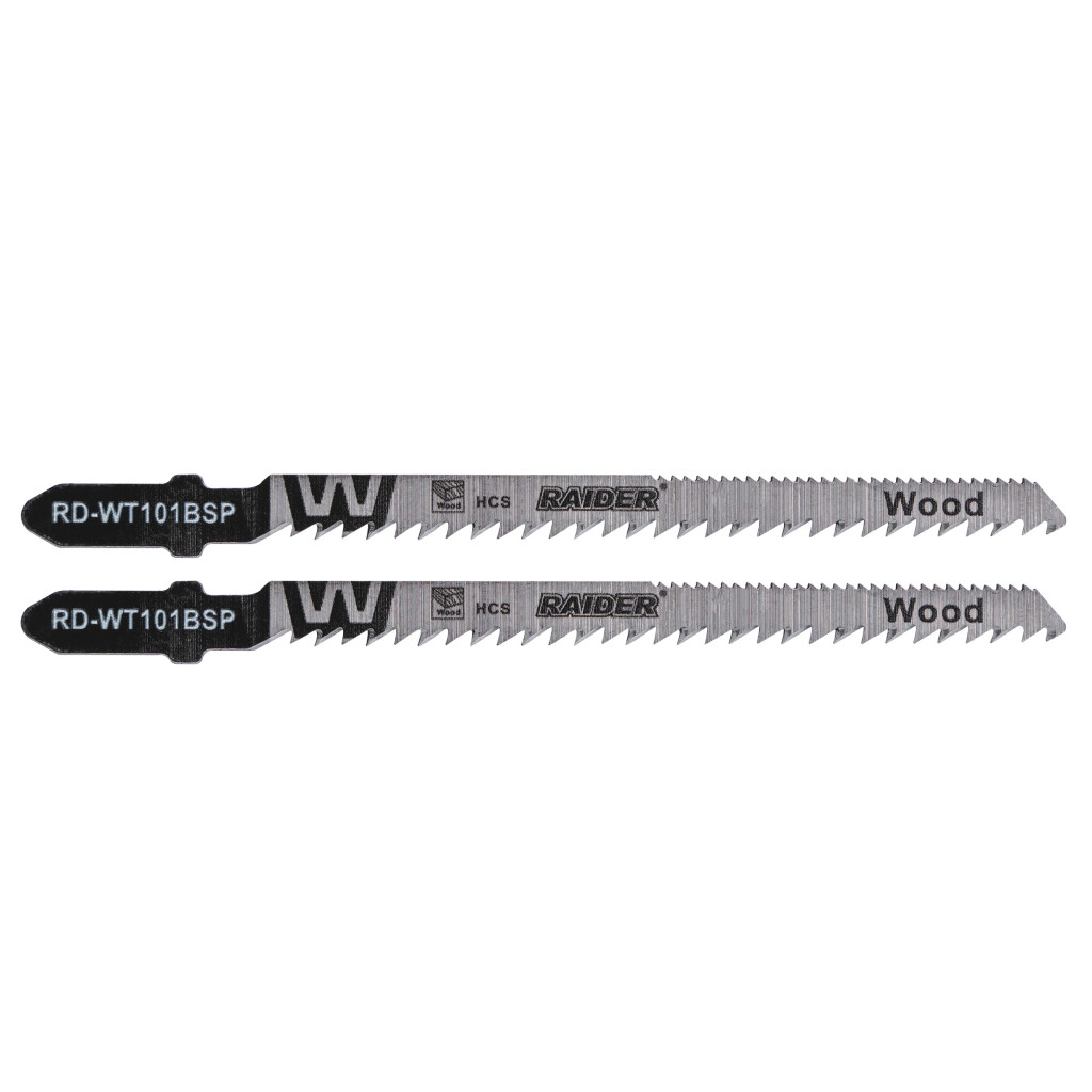 Нож за зеге дърво 100mm 2.5-1.2mm 10-21TPI 2бр. RAIDER RD-WT101BSP – Raider Power Tools – снимка 1