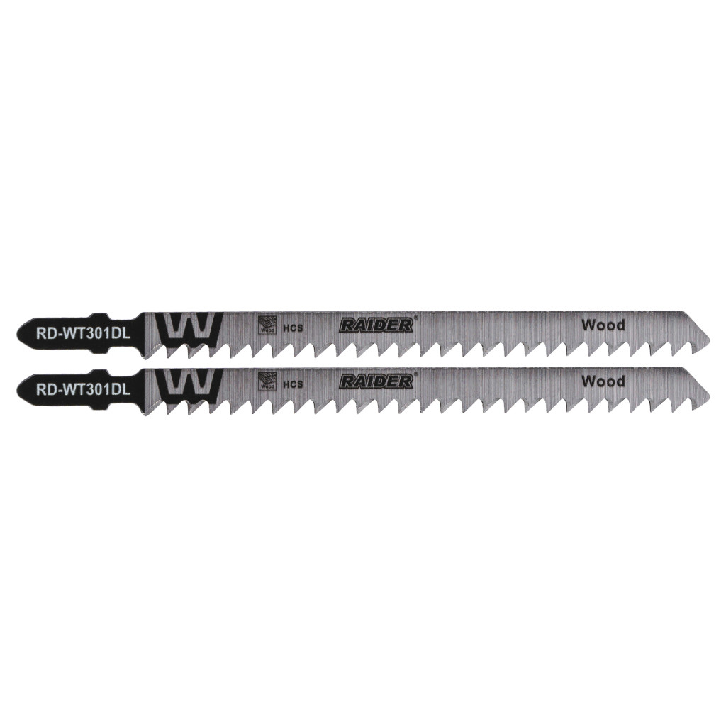 Нож за зеге дърво 130mm 4.0mm 6TPI 2бр. RAIDER RD-WT301DL – Raider Power Tools – снимка 1