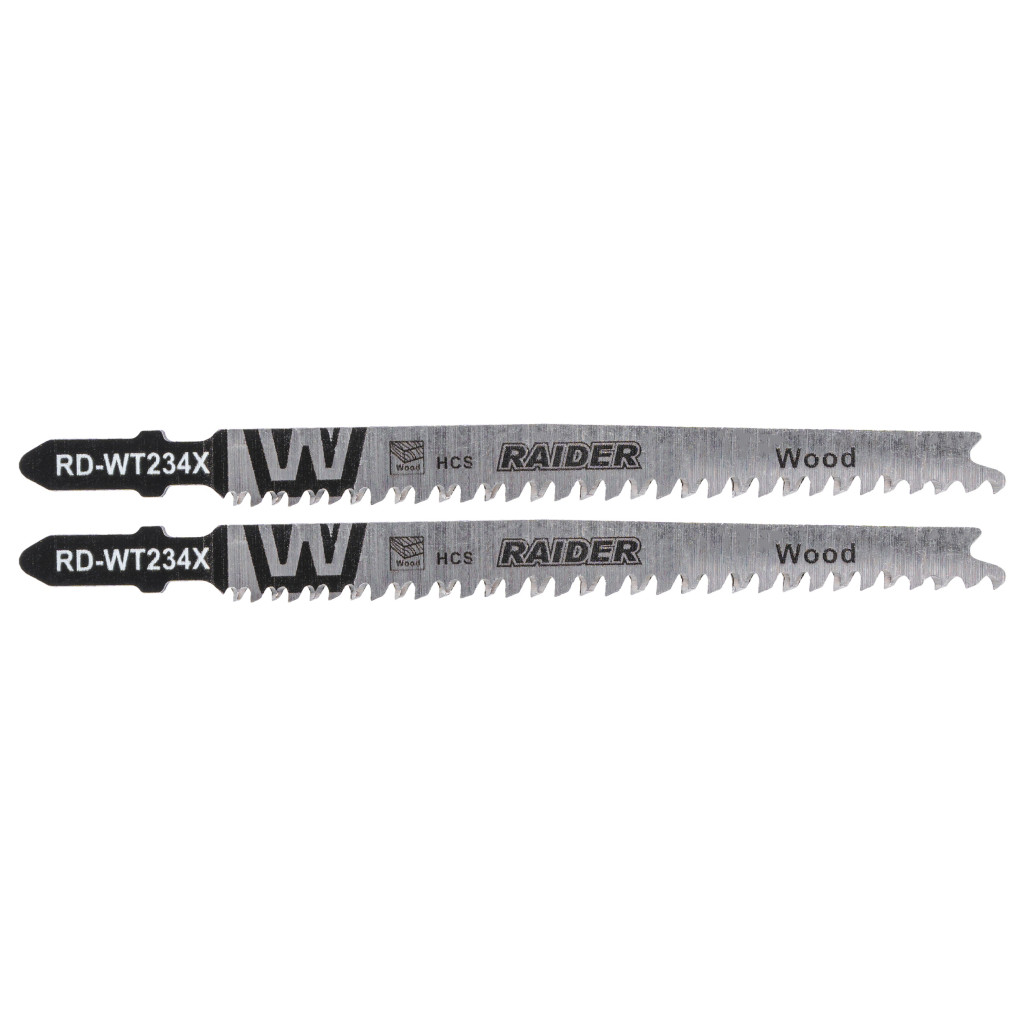 Нож за зеге дърво 116mm 2-3mm 8-12TPI 2бр. RAIDER RD-WT234X – Raider Power Tools – снимка 1