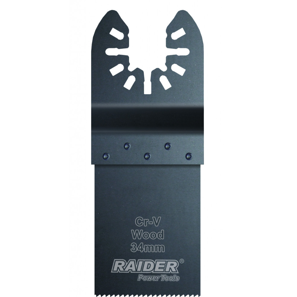 Нож за многофункц. инстр. за дърво 34x40mm CrV – Raider Power Tools – снимка 1