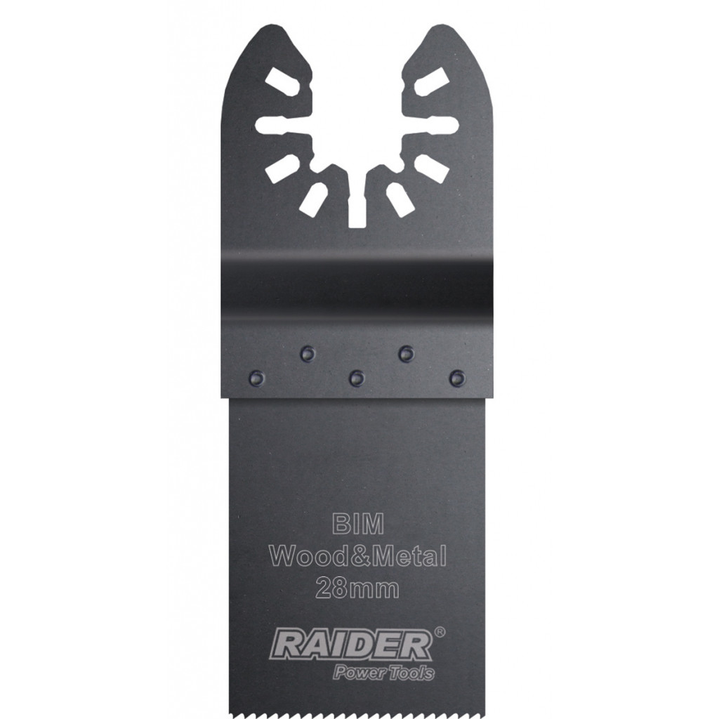 Нож за многофункц. инстр. за метал и дърво 32x40mm BIM – Raider Power Tools – снимка 1