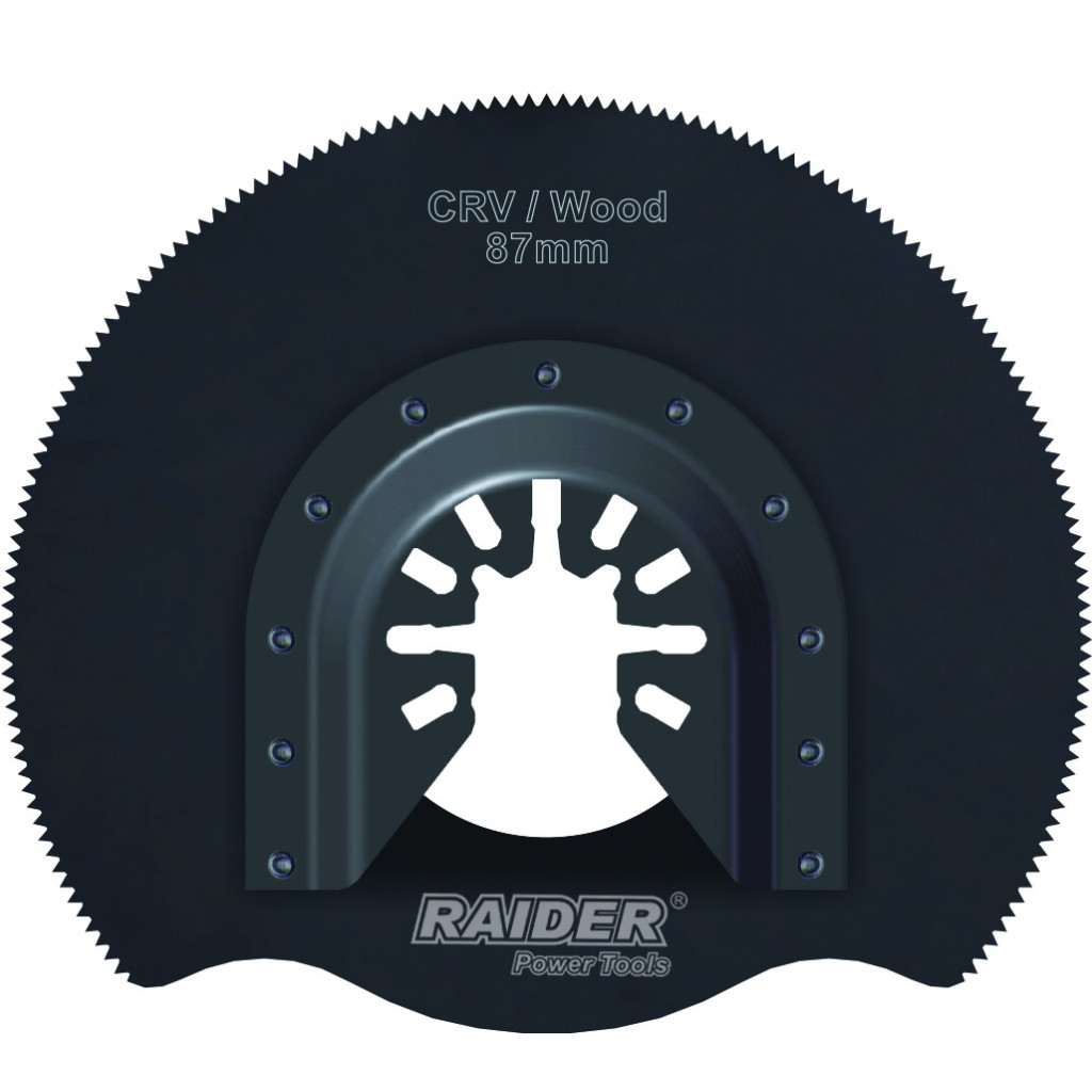 Нож за многофункц. инстр. за дърво ø87mm CrV – Raider Power Tools – снимка 1