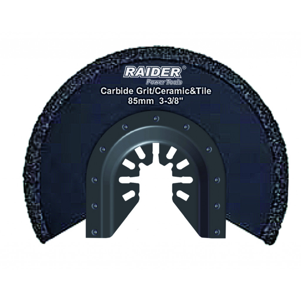 Нож за многофункц. инстр. за фуги ø85mm Carbide – Raider Power Tools – снимка 1