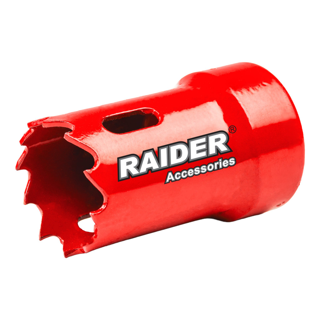 Боркорона HSS bi-metal ø25 mm – Raider Power Tools – снимка 1
