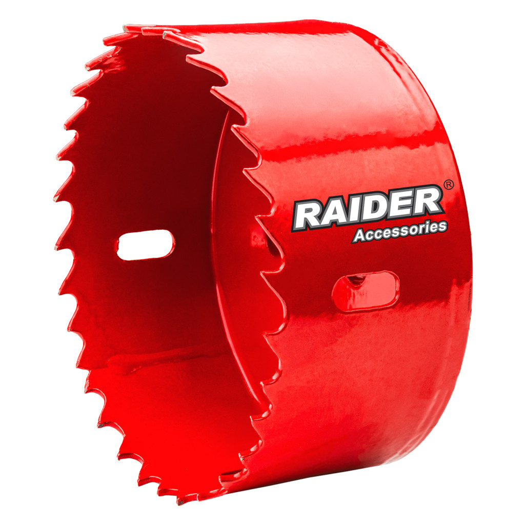 Боркорона HSS bi-metal ø76 mm – Raider Power Tools – снимка 1