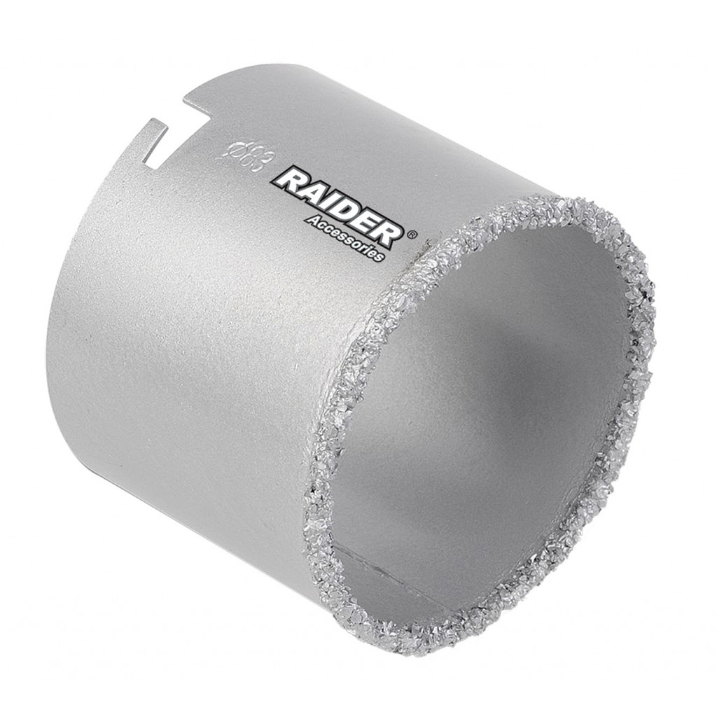 Боркорона Carbide ø73 mm – Raider Power Tools – снимка 1